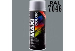 Фарба (емаль) універсальна Maxi Color, 400 мл Аерозоль Телегрей 2 (RAL 7046)