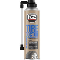 Вулканізатор шин (Герметик для шин) K2 TIRE DOKTOR, 400 мл Аерозоль