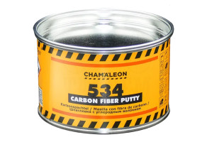 Шпаклівка із вуглецевим волокном (карбоном) Сhamaleon 534 Carbon Fiber Putty, 1 кг Чорний