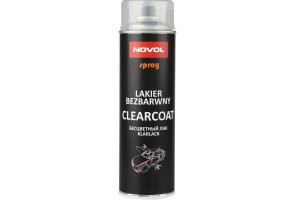 Лак акриловий глянцевий Novol Spray Clearcoat, 500 мл Аерозоль