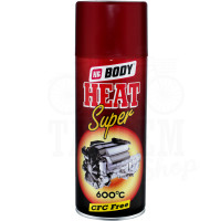 Фарба (емаль) для двигуна термостійка до 600°С HB BODY High Heat, 400 мл Аерозоль Червоно-коричневий