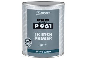 Грунт кислотний HB BODY P961 1K Etch Primer, 1 л Сірий