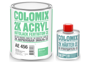 Акрилова емаль Colomix 2K ACRYL AUTOLACK FERTIGTON, 800 г + 140 г, 671 Світло-сірий