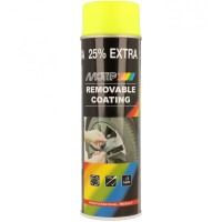 Рідка гума (фарба-плівка) Motip Removable Coating, 500 мл Аерозоль Жовтий