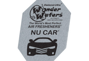 Ароматизатор в пластинці Wonder Wafers, 65 x 50 мм "Новий автомобіль" (Nu Car)