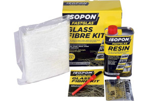 Ремкомплект (Смола+Скломат) ISOPON Fastglas Fibre Kit, 500 мл Комплект