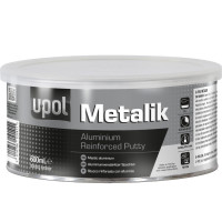 Шпатлевка с алюминием армированная U-POL Metalik Aluminium Reinforced Putty, 600 мл Серебристо-Серый