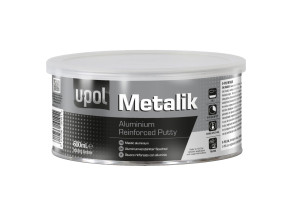 Шпатлевка с алюминием армированная U-POL Metalik Aluminium Reinforced Putty, 600 мл Серебристо-Серый