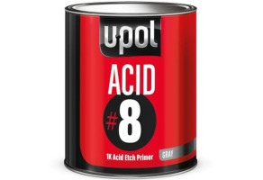 Грунт протравлюючий кислотний U-POL ACID#8, 1 л Сірий