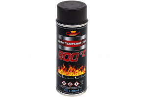 Термостійка емаль до 800°C Champion High Temperature, 400 мл Чорний аерозоль