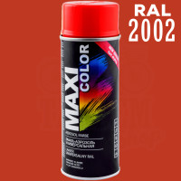 Фарба (емаль) універсальна Maxi Color, 400 мл Аерозоль Червоний (RAL 2002)