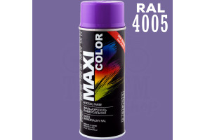 Фарба (емаль) універсальна Maxi Color, 400 мл Аерозоль Синьо-бузковий (RAL 4005)
