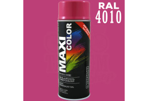 Фарба (емаль) універсальна Maxi Color, 400 мл Аерозоль Телемагента (RAL 4010)