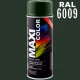Краска (эмаль) универсальная Maxi Color, 400 мл Аэрозоль Пихтовый зеленый (RAL 6009)