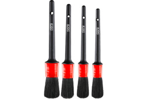 Набір пензлів для детейлінгу з м'яким ворсом SGCB Detail Brush Soft, 4 шт