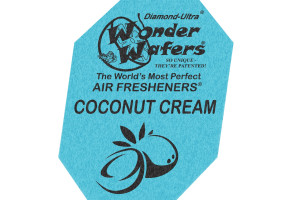 Ароматизатор у пластинці Wonder Wafers, 65 x 50 мм "Кокосовий крем" (Coconut Cream)