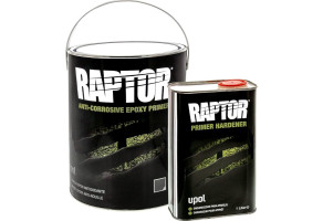 Грунт епоксидний антикорозійний U-POL RAPTOR™ 4:1, 4 л + 1 л Комплект Сірий