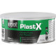 Шпатлевка для пластика эластичная полиэфирная U-POL PLASTX 6 Flexible Putty, 600 мл Черный