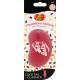 Ароматизатор для авто Полуничний дайкірі Cocktail Classics 3D Jelly Belly Strawberry Daiquiri, 18г