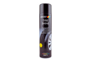 Засіб очищення та догляду за шинами (блиск для шин) Motip Black Line Tyre Shine, 600 мл Аерозоль