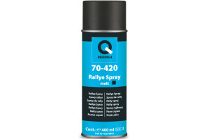Фарба універсальна Q-Refinish 70-420, 400 мл Аерозоль Чорний мат