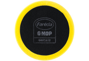 Полірувальний Круг на липучці середньої жорсткості Farecla G-MOP 6" High Dry Use, Ø150 мм Жовтий