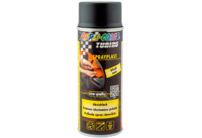 Рідка гума (фарба-плівка) Dupli Color Tuning Sprayplast, 400 мл Аерозоль Чорний мат