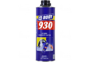 Мастика бітумна антикорозійна HB BODY 930, 1 л Чорний