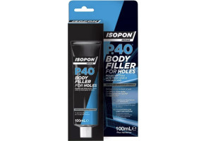 Шпаклівка для ремонту отворів із скловолокном ISOPON P.40 Body Filler for Holes, 100 мл Тюбик
