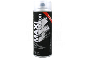 Лак нітроцелюлозний матовий Maxi Color, 400 мл Аерозоль