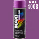 Фарба (емаль) універсальна Maxi Color, 400 мл Аерозоль Сигнальний фіолетовий (RAL 4008)