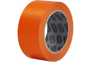 Стрічка маскувальна термостійка до 100°C Colad Orange™, 50 мм x 50 м Помаранчевий