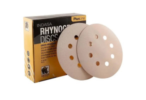 Круг абразивний (8 отворів) Indasa Rhynogrip Plus Line, Ø 125 мм P40