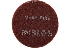Круг матувальний повстяний Mirka Mirlon VF, Ø 150 мм P360 Червоний
