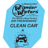 Ароматизатор в пластинці Wonder Wafers, 65 x 50 мм "Чистий автомобіль" (Clean Car)