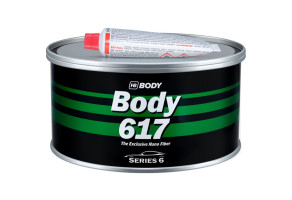 Шпаклівка з еластичним скловолокном HB BODY 617 NanoFiber, 1,8 кг