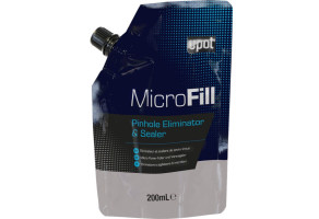 Шпатлевка-герметик для точечного ремонта с микрозаполнением U-POL MicroFill Pinhole Elimin, 200 мл Темно-Серый