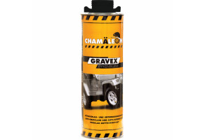 Антигравійне покриття Сhamaleon 713 Gravex PREMIUM, 1 л Чорний