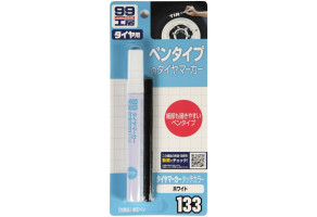 Маркер для шин білого кольору SOFT99 Tire Marker White, 8 мл
