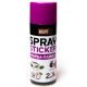 Рідка гума (фарба-плівка) з ефектом хамелеон BeLife Spray Sticker, 400 мл Аерозоль Фіолетове золото