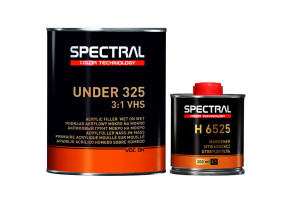 Грунт-наповнювач акриловий "Мокрий по мокрому" Spectral Under 325 3:1 UHS, 750 мл + 250 мл Комплект Чорний