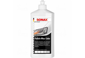 Кольоровий поліроль із воском SONAX Polish&Wax Color NanoPro, 250 мл Білий