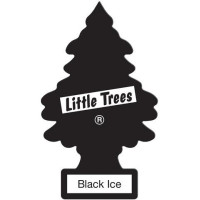 Ароматизатор автомобільний "Ялинка" Little Trees, Чорний Лід