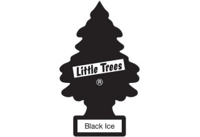 Ароматизатор автомобільний "Ялинка" Little Trees, Чорний Лід
