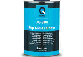 Розріджувач-підсилювач глянцю для лаку Q-Refinish 70-300 Top Gloss, 1 л