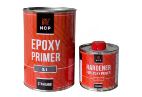 Ґрунт епоксидний антикорозійний NCP Epoxy Primer 3:1, 750 мл + 250 мл Комплект Сірий