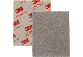 Губка абразивна на поролоновій основі 3MTM Softback Medium, 140 x 115 мм P180