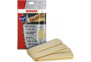 Серветка зносостійка із синтетичної замші SONAX Autopflegetuch, 44 x 44 см