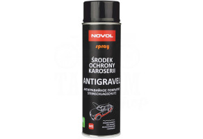 Антигравійне покриття Novol Spray Antigravel, 500 мл Аерозоль Чорний