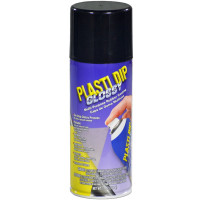 Рідка гума (фарба-плівка) Plasti Dip™ Glossy, 400 мл Аерозоль Чорний Глянець